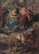 Peter Paul Rubens The Meeting of Marie de'Medici and Henry IV at Lyons (mk01) oil painting picture wholesale